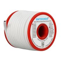 Bobina de fio de silicone BNTECHGO 12 AWG 25 pés branca flexível