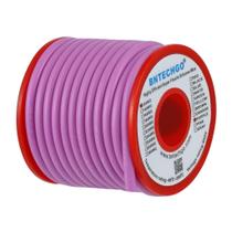 Bobina de fio de silicone BNTECHGO 12 AWG 25 pés roxa
