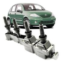 Bobina de ignição citroen c3 peugeot partner 206 207 307 1.6 16v - 9636337880