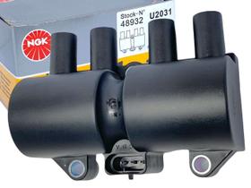 Bobina de Ignição Corsa Montana Meriva Palio Stilo Punto 1.8 8v NGK GM 1.0 1.4 1.8 FIAT 1.8 2003/...