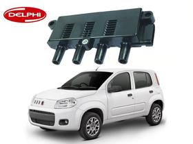 Bobina de ignição delphi fiat uno 1.0 evo 1.4 evo 2011 a 2015