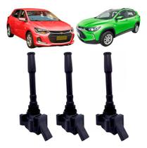Bobina de ignição gm onix 1.0 tracker 1.0 1.2 12v 2020 a 2023 kit 4 Bobina de ignição gm onix 1.0 tracker 1.0 1.2 12v 2020 a 2023 kit 4