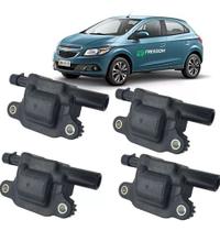 Bobina de ignição gm onix prisma spin cobalt camaro 6.2 v8 1.0 1.4 1.8 8v 2010 á 2022 c/4