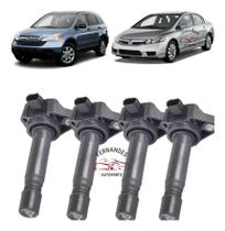 Bobina De Ignição Honda New Civic 1.8 2007 2008 2009 2010 11