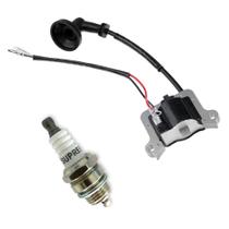Bobina De Ignição Modulo e Vela Roçadeira Terra 43cc Gr430 Bobina De Ignição Modulo e Vela Roçadeira Terra 43cc Gr430