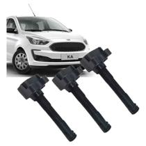 Bobina De Ignição Motor 3cc 1.0 Ford Ka 14/21 Orig Jg 3pçs E3BG12A366CA Bobina De Ignição Motor 3cc 1.0 Ford Ka 14/21 Orig Jg 3pçs E3BG12A366CA