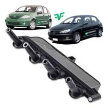 Bobina de ignição peugeot 206 306 406 partner 1.4 1.6 - 597072 / 597074 sem modulo