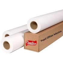 Bobina de Papel Adesivo para Plotter 500MM X 30M 75G