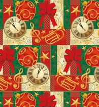 Bobina de Papel para Embrulho de Presente Natal 60cmx100m