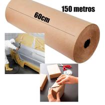 Bobina de papel semi kraft 60cm 150mts
