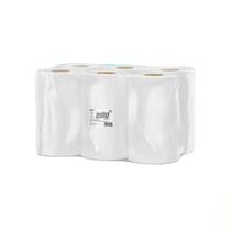 Bobina de Papel Toalha Branco com 6 Rolos 200m Smart Sulleg