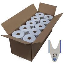 Bobina de Senha Bico de Pato 3 Dígitos 000-999 com 2.000 Senhas (caixa com 50 rolos)