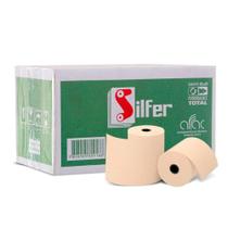 Bobina em Papel Térmico Salmão 8cm x 30m Caixa 30 Rolos Silfer