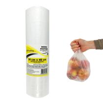 Bobina em Saco Picotada 30 x 40cm com 500Sacos Flexbag
