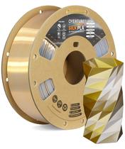 Bobina Filament OVERTURE Silk PLA de duas cores de 1,75 mm e 1 kg Bobina Filament OVERTURE Silk PLA de duas cores de 1,75 mm e 1 kg