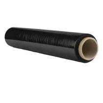 Bobina Filme Rolo Stretch Preto Embalagem 50cmx0,25mic 400mt