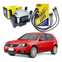Bobina Ignição Cabo Vela Volkswagen Golf 1.6 8v 2007 A 2014