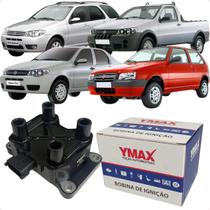 Bobina Ignição Doblo Fiorino Idea Palio Siena Strada Uno 1.0 1.3 1.4 Fire Flex