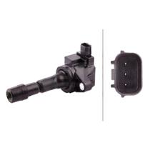 Bobina Ignição Fit 2008 a 2014 Hella HBI0075 Bobina Ignição Fit 2008 a 2014 Hella HBI0075