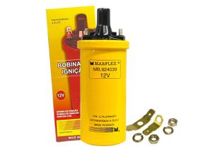 Bobina Ignição Fusca Brasilia Kombi Platinado 039 Sem Pino Marflex