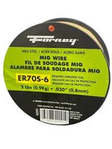 Bobina MIG Wire Forney ER70S-6 de 0,9 kg 0,8 mm e 2 libras Bobina MIG Wire Forney ER70S-6 de 0,9 kg 0,8 mm e 2 libras