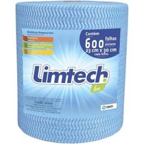 Bobina Multiuso Limtech 23 x 30 Cm 600 Folhas Azul