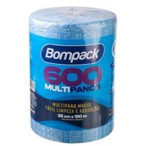 Bobina Pano Macio 180m Multiuso Limpeza 600un Picotado