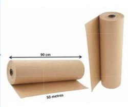 Bobina papel semi kraft 90cm 5kg (aprox. 300 metros)