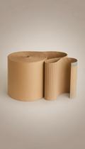 Bobina Papelão Ondulado 60cm x 25m Proteção Piso Bobina Papelão Ondulado 60cm x 25m Proteção Piso