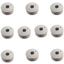 Bobina Para máquina costura Reta Industrial Alumínio 10 unid - FOX