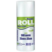 Bobina Picotada 25X35 2Kg 500 Sacos Transparente Mercado Bobina Picotada 25X35 2Kg 500 Sacos Transparente Mercado