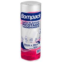 Bobina Picotada Saco Alimento Micro-ondas Freezer 500UN 20x28