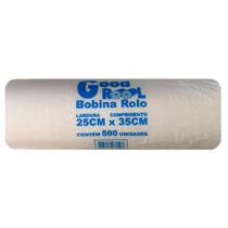 Bobina Picotada Transparente Freezer 25X35 Com 500 Sacos