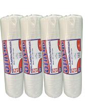 BOBINA PLÁSTICA PICOTADA 25x35 4 UN SACO TRANSPARENTE MERCADO