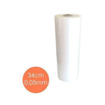 Bobina Polaseal Plástico Plastificação (34cmx60m) - 0,05mm