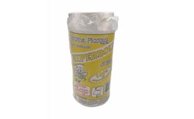 Bobina Saco Plástico Picotada - Fundo Reto 16x30 Rolo C/500 Sacos - Para Alimentos / Padaria / Horti Fruti / Açougue