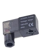 Bobina Solenoide 9mm 220v Válvula Pneumática Com Plug Bobina Solenoide 9mm 220v Válvula Pneumática Com Plug