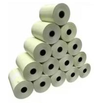 Bobina Térmica 79mm X 30 Metros Cor Amarela 15 Unidades