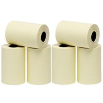 Bobina Térmica 79mm X 30 Metros Cor Amarela 6 Unidades - DML