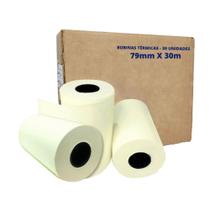 Bobina termica - 79mm x 40 metros - caixa com 30 unidades - para emissão de cupom e comprovante