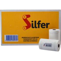 Bobina Termica 80MMX40M Branca 48G. - Silfer