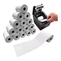 Bobina Térmica 80x40 Caixa Com 30 unidades Branca Para Cupons Fiscal e PDV