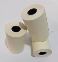 Bobina térmica maquina cartão 57x15 mts cx com 60 un, cor branca, marca Oji Paper Bobina térmica maquina cartão 57x15 mts cx com 60 un, cor branca, marca Oji Paper