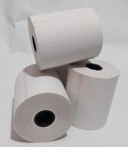 Bobina térmica para relógio ponto 57x30 mts cx com 30 un, cor branca, marca Oji Paper