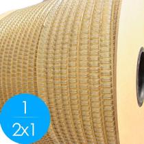 Bobina Wire-o 2x1 Prata 1 para 200 fls 4.500 anéis Bobina Wire-o 2x1 Prata 1 para 200 fls 4.500 anéis