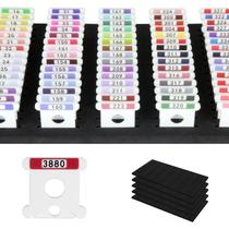 Bobinas de fio dental bordado Hamtery White 3 mm, acrílico, 500 unidades Bobinas de fio dental bordado Hamtery White 3 mm, acrílico, 500 unidades