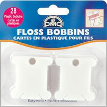 Bobinas de fio dental de plástico DMC 6102, pacote com 28 Bobinas de fio dental de plástico DMC 6102, pacote com 28