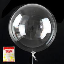 Bobo Ballon Bubble Kit 50 Balão 18 Polegadas 45Cm