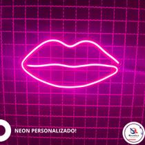 Boca em Neon Led Personalizado Boca em Neon Led Personalizado