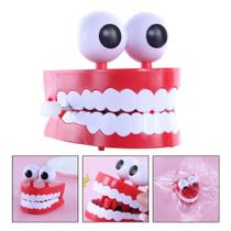 Boca Olho Divertida Dentadura A Corda Brinquedo Infantil - Ark Boca Olho Divertida Dentadura A Corda Brinquedo Infantil - Ark